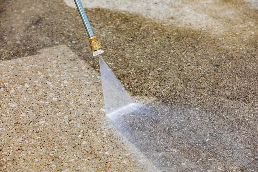 Driveway Pressure Washing To Remove Oil Stains in Torrance, CA Driveway Pressure Washing To Remove Oil Stains in Torrance, CA